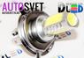 Лампа светодиодная H4 - 4Led High-Power 6Вт