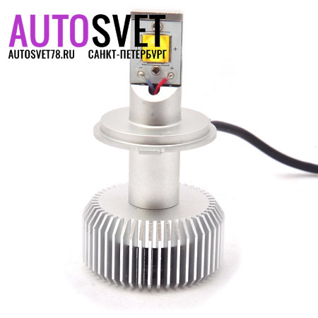 Лампа светодиодная H4 - 2Led CREE 35Вт