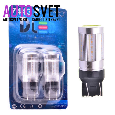 Лампа светодиодная W21/5W 7443 - 7Led COB  24Вт