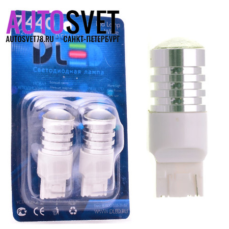 Лампа светодиодная W21W 7440 - 1Led CREE 5Вт