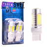 Лампа светодиодная W21W 7440 - 4Led High-Power + Линза 6Вт